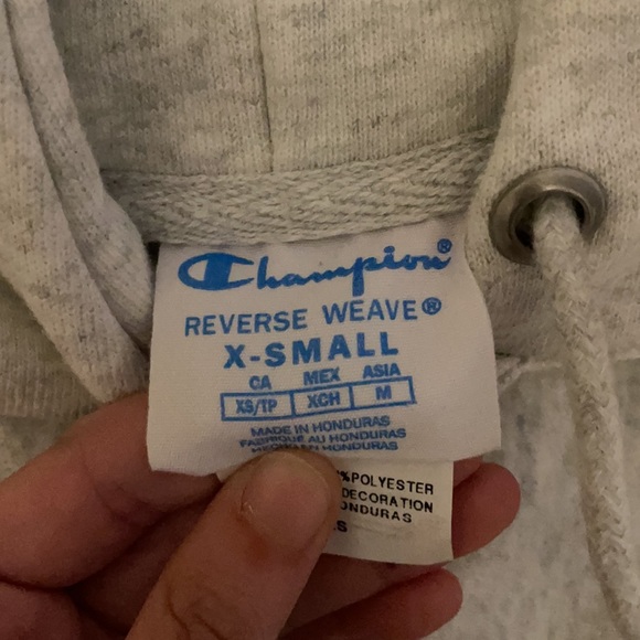 New Without Tags Champion Light Gray Sweatshirt - Picture 4 of 10